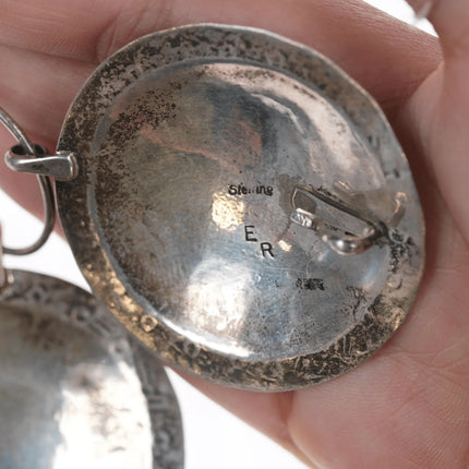 40" Southwestern Sterling/brass Kokopelli concho belt - Estate Fresh Austin