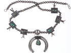 40's-50's Navajo silver squash blossom necklace - Estate Fresh Austin