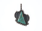 40's-50's Navajo sterling/turquoise pendant - Estate Fresh Austin