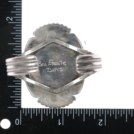 5 5/8" Bev Etsate Zuni Sterling in cuff bracelet - Estate Fresh Austin