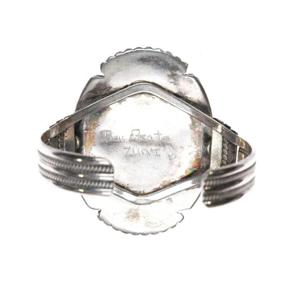 5 5/8" Bev Etsate Zuni Sterling in cuff bracelet - Estate Fresh Austin