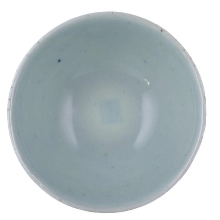 5 Antique Chinese Blue underglaze Tea bowls - Estate Fresh Austin