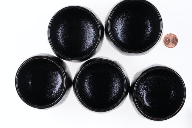 5 Mid Century Japanese Studio pottery tumblers - Estate Fresh Austin