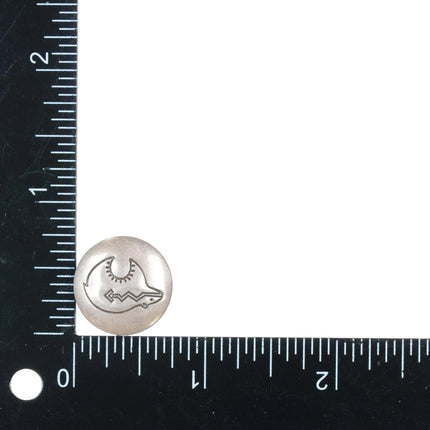 5 Sterling button covers with heartline bears - Estate Fresh Austin