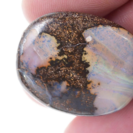 56.5ct Boulder Opal drilled pendant/bead - Estate Fresh Austin