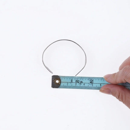 5.75" Antique Navajo Ingot Silver Bracelet - Estate Fresh Austin