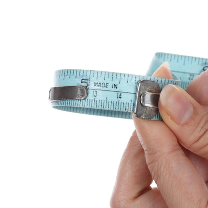 5.75" c1930's Navajo silver cuff bracelet with turquoise - Estate Fresh Austin