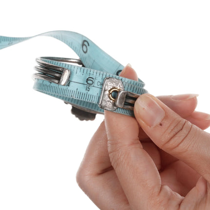 6.12" 30's-40's Native American silver petrified wood cuff bracelet - Estate Fresh Austin