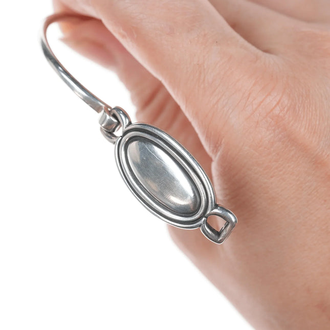 6.12" Retired James Avery Engravable bangle bracelet in sterling - Estate Fresh Austin