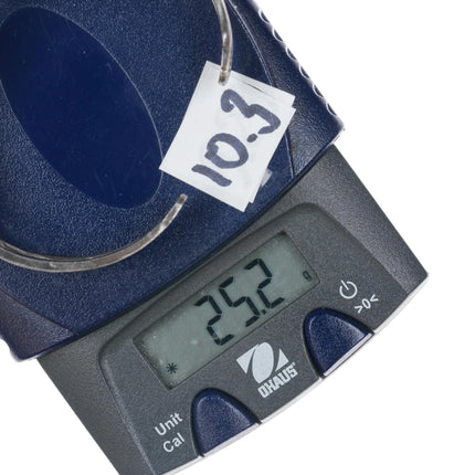 6.375" 20's-30's Navajo ingot silver conchos snake eye turquoise cuff bracelet - Estate Fresh Austin