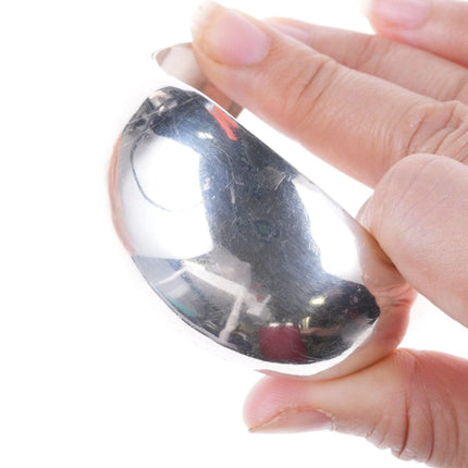 6.375" C/J Nez Sterling silver Navajo modernist cuff bracelet - Estate Fresh Austin