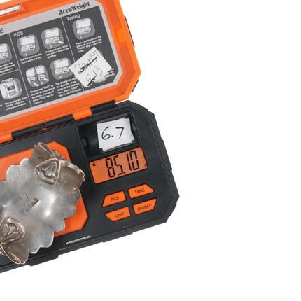 6.375" Horace Iule Zuni (1901-1978) Large silver cuff bracelet with turquoise - Estate Fresh Austin