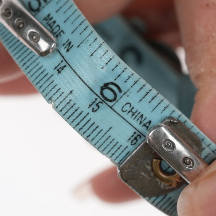 6.375" Ike Wilson Navajo (1901-1942) Ingot High grade turquoise cuff bracelet - Estate Fresh Austin