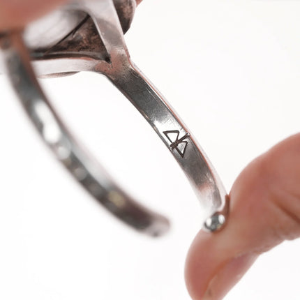 6.375" Ike Wilson Navajo (1901-1942) Ingot High grade turquoise cuff bracelet - Estate Fresh Austin