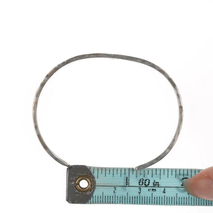 6.375" Vintage ARL Native American sterling silver cuff bracelet - Estate Fresh Austin