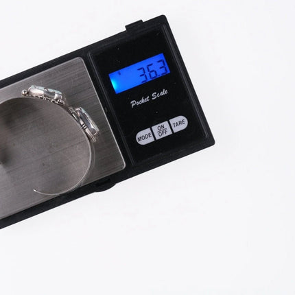 6.375" Vintage Navajo sterling and turquoise bracelet - Estate Fresh Austin