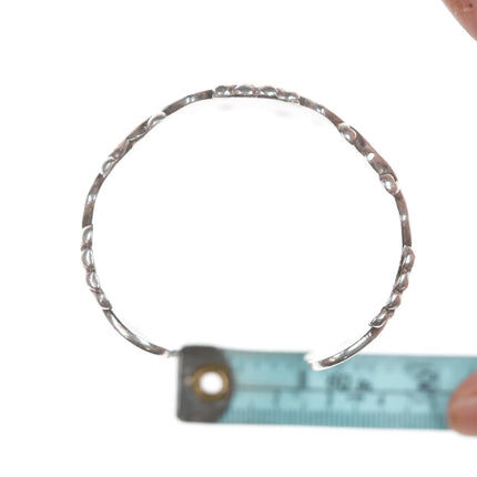 6.375" William Spratling Sterling Aztec style cuff bracelet - Estate Fresh Austin