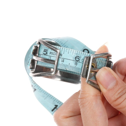 6" 50's-60's Zuni sleeping beauty turquoise, sterling double row cuff bracelet - Estate Fresh Austin