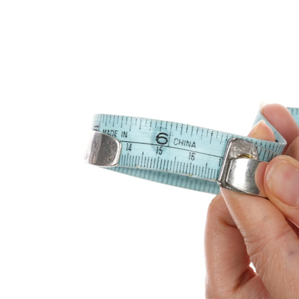 6.625" C Navajo vintage Chip inlay sterling cuff bracelet - Estate Fresh Austin