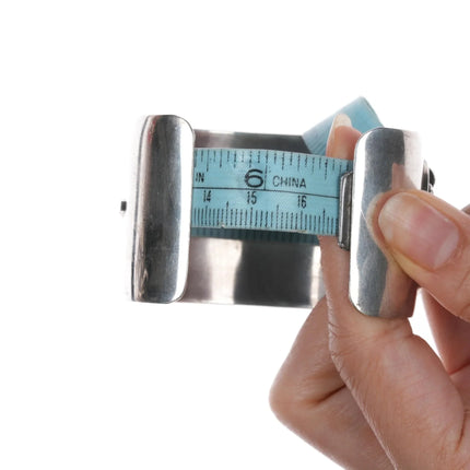 6.625" Jack Woolsey Agatized coral, fossil, jasper sterling cuff bracelet - Estate Fresh Austin