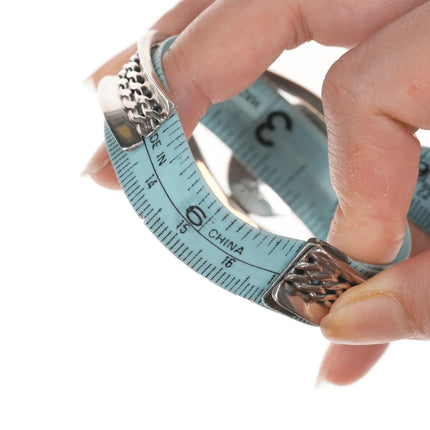 6.625" Purpurite Vintage Desert Rose Trading Southwestern sterling cuff bracelet - Estate Fresh Austin