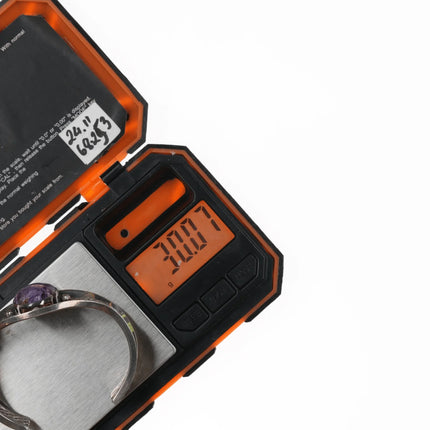 6.625" Purpurite Vintage Desert Rose Trading Southwestern sterling cuff bracelet - Estate Fresh Austin