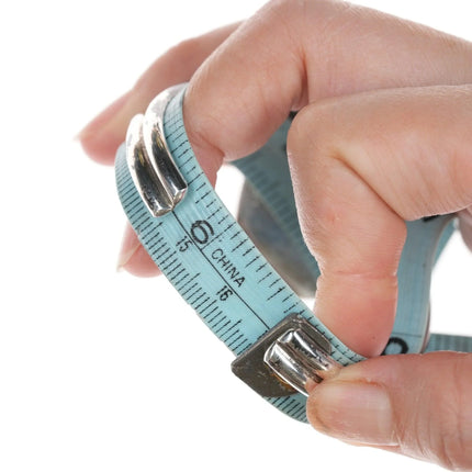 6.625" Vintage Sterling and turquoise bracelet - Estate Fresh Austin