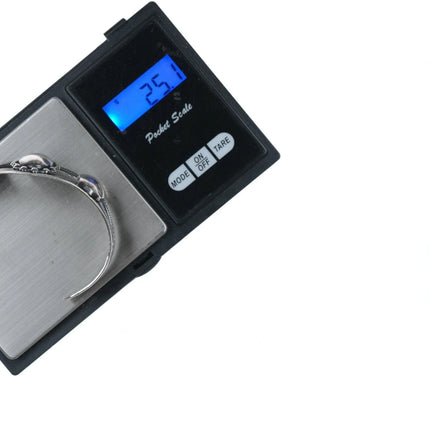 6.625" Vintage Sterling Navajo curio bracelet - Estate Fresh Austin