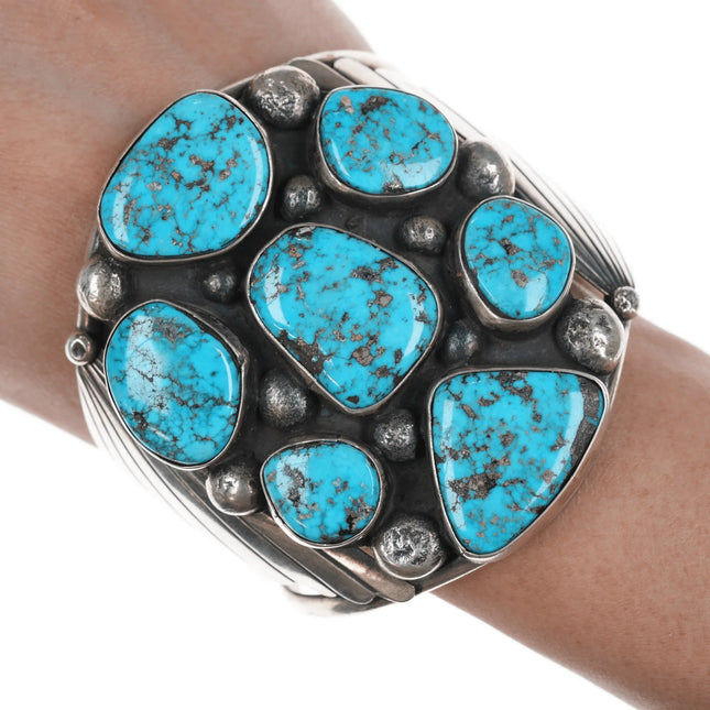 6.875 Jerry Roan Navajo 1975 First Prize winning cuff bracelet - Estate Fresh Austin