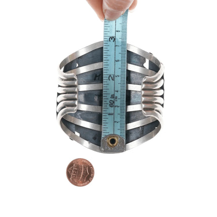 6.875 Jerry Roan Navajo 1975 First Prize winning cuff bracelet - Estate Fresh Austin