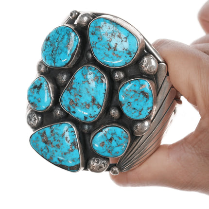 6.875 Jerry Roan Navajo 1975 First Prize winning cuff bracelet - Estate Fresh Austin