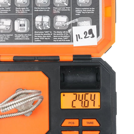 6.875 Ray Bennett Navajo Sterling twisted wire cuff bracelet with turquoise - Estate Fresh Austin