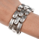6.875 William Spratling Sterling Snake Scale link bracelet. - Estate Fresh Austin