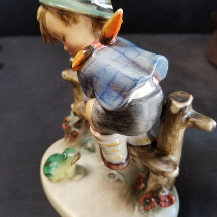 6" Hummel Crown Mark Boy with Frog Figure c.1945 6" tall, 5" wide MINT - Estate Fresh Austin