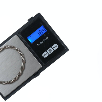 6" Vintage Navajo twisted wire bracelet - Estate Fresh Austin