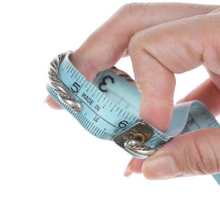 6" Vintage Navajo twisted wire bracelet - Estate Fresh Austin