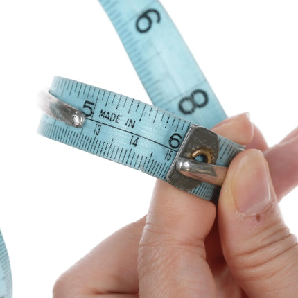 6" Vintage Zuni silver and oval turquoise channel inlay cuff bracelet - Estate Fresh Austin