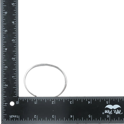 6" Vintage Zuni sterling channel inlay turquoise cuff bracelet - Estate Fresh Austin