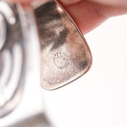 6.25" 1950's Ted Wadsworth Hopicrafts Hopi Overlay silver bracelet - Estate Fresh Austin