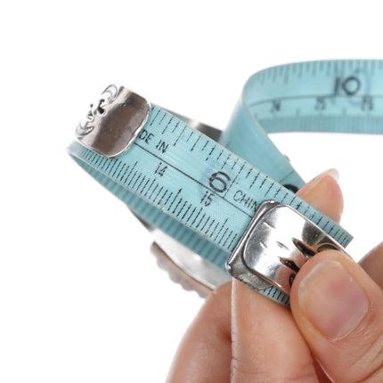 6.25" 40's-50's Navajo sterling petrified wood cuff bracelet - Estate Fresh Austin