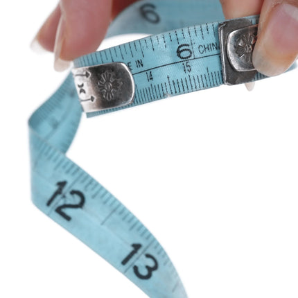 6.25" c1930's Silver Navajo curio whirling logs cuff bracelet - Estate Fresh Austin