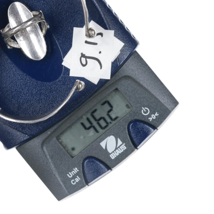 6.25" c1940's Navajo Repousse silver high grade turquoise rings/cuff bracelet - Estate Fresh Austin