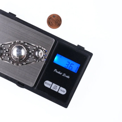 6.25" c1950's Native American Sterling bracelet - Estate Fresh Austin