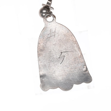 6.25" Navajo sterling silver turquoise Cuff bracelet/Earrings/sz6.25 Ring - Estate Fresh Austin