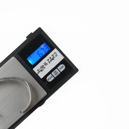 6.25" Fred Thompson (1922-2002) Navajo Turquoise inlaid silver cuff bracelet - Estate Fresh Austin