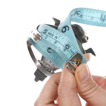 6.25" Gary Vacit Zuni Sterling multi-stone inlay knifewing cuff bracelet - Estate Fresh Austin