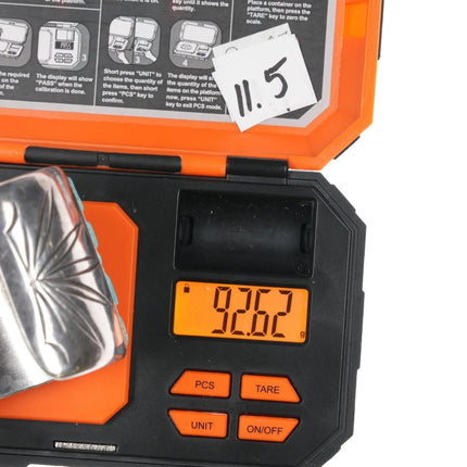 6.25" Large JZ Vintage Native American sterling turquoise inlay cuff bracelet - Estate Fresh Austin