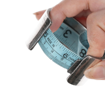 6.25" MJC Zuni Sterling channel inlay turquoise cuff bracelet - Estate Fresh Austin