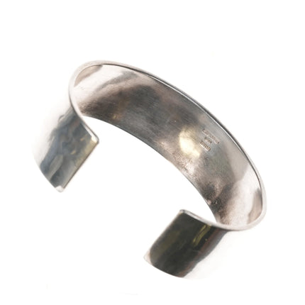 6.25" Robert Taylor Navajo 14k/sterling buffalo cuff bracelet - Estate Fresh Austin