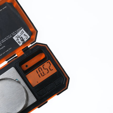 6.25" Vintage Navajo silver hand stamped cuff bracelet with center turquoise - Estate Fresh Austin